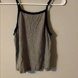 stripped cropped tank